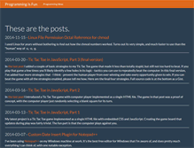 Tablet Screenshot of coderfolder.com